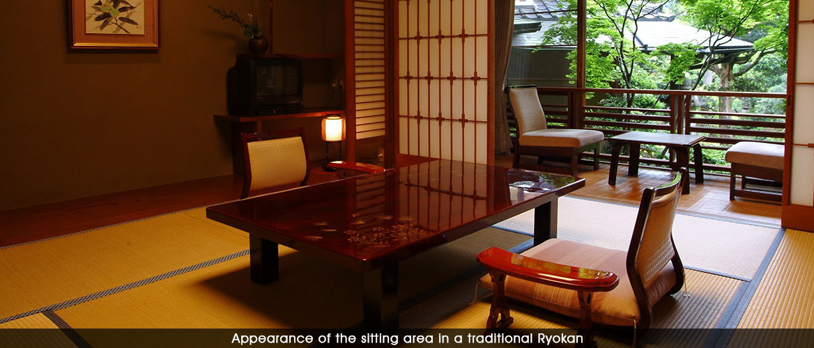 ryokan sitting area